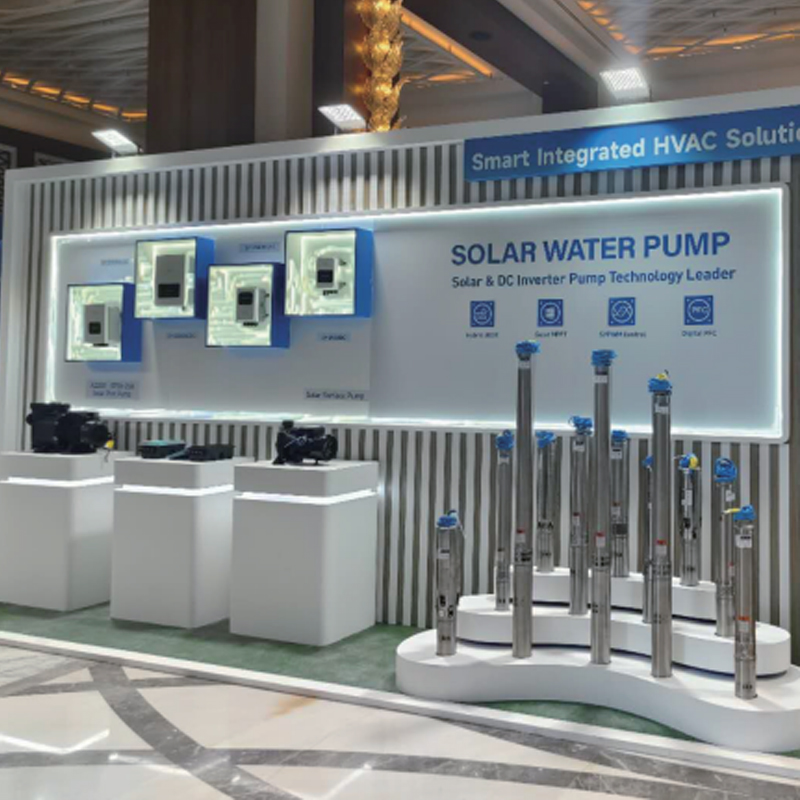 Deye présente des systèmes de pompes à eau solaires à haut rendement au pavillon des énergies nouvelles de la Foire de Canton