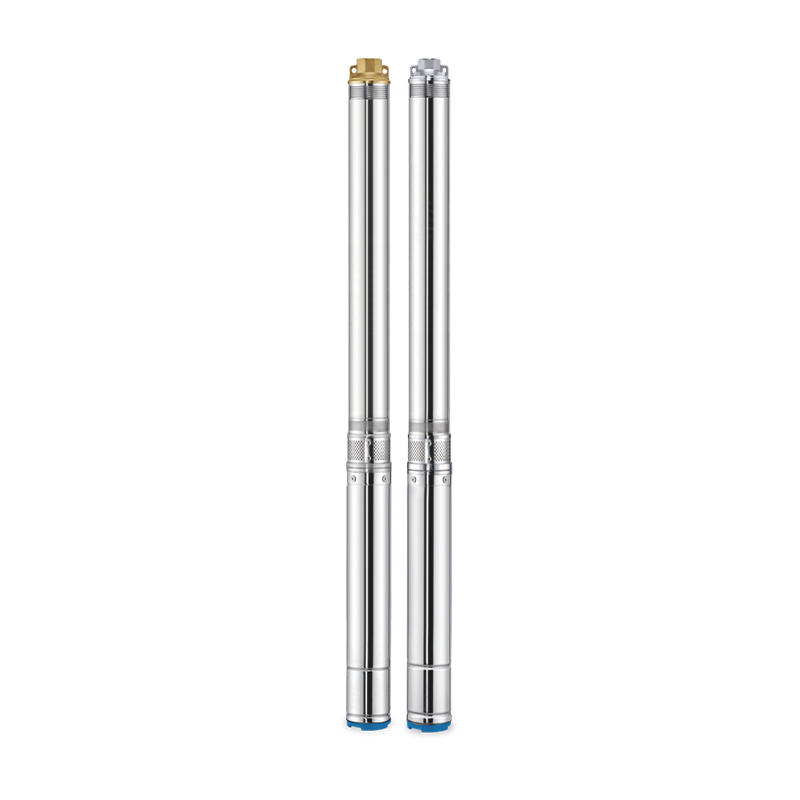 Contrôleur de pompe solaire AC/DC de 4 pouces (600-3000W), pompes submersibles à turbine en plastique